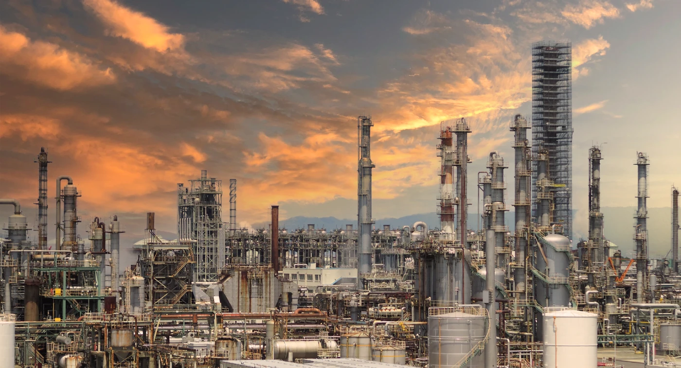 petrochemical plant